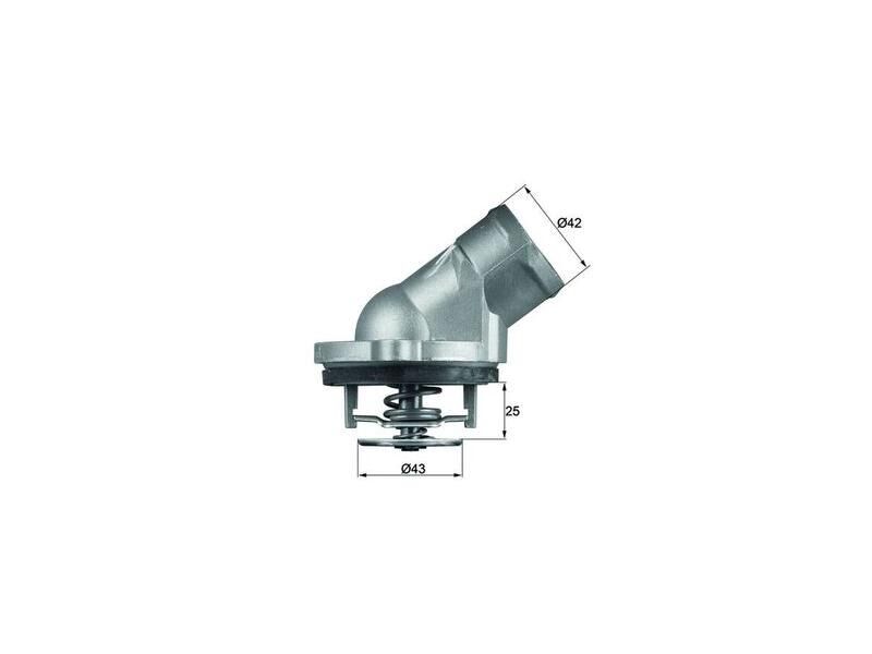 TERMOSTAT 87°C M.BENZ 112 113 97-17