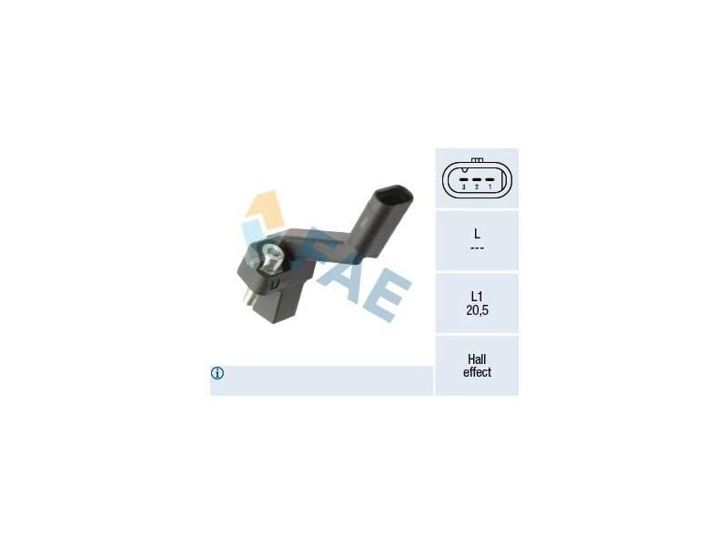KRANK DEVİR SENSÖRÜ VAG A1 A3 A4 A5 A6 A7 CAD4 CRAFT GO7 JET4 PAS T6 15-