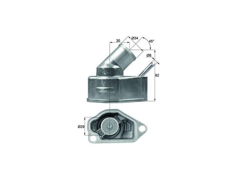 TERMOSTAT 92°C OPEL AST.F-G-H VEC.A-B 93-11