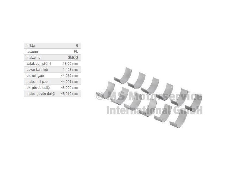 KOL YATAK STD TK. BMW M20 50 52 54 78-10