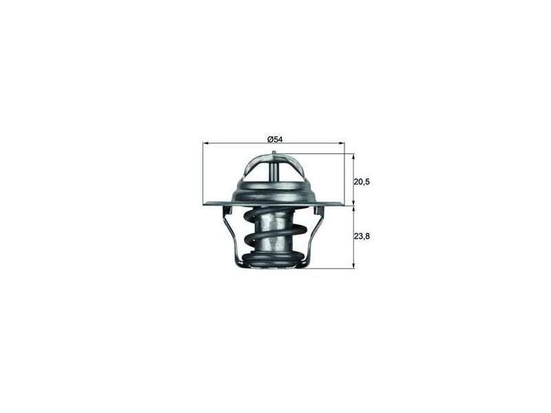 TERMOSTAT 87°C VAG A3 A4 A6 BO1 CAD3 GO4-5 JET4 PAS PO3 93-18