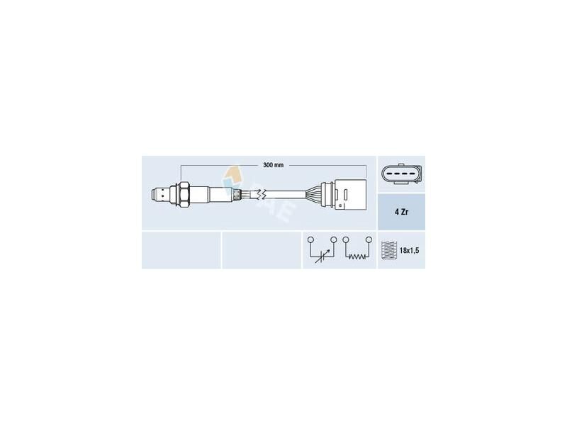 LAMBDA SENSÖRÜ VAG PO5 IBIZA3-4 02-