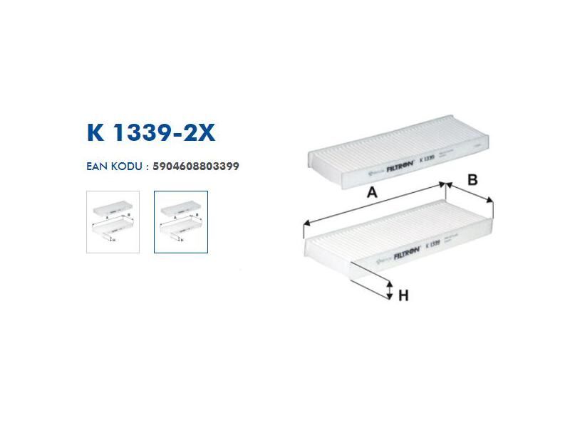 POLEN FİLTRESİ PSA C-ELYSEE 301 12-