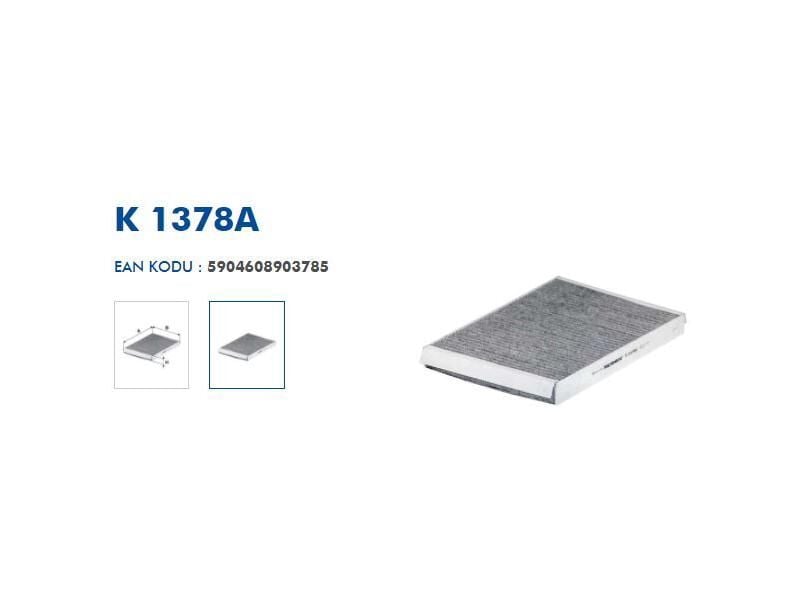 K.POLEN FİLTRESİ VAG A4 A5 A6 A7 A8 Q5 Q8 ETRON 15-