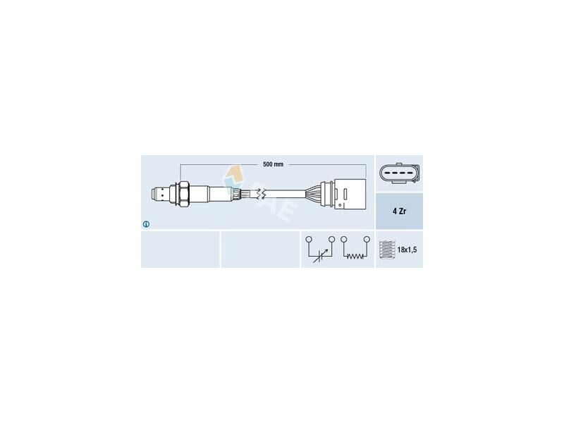 LAMBDA SENSÖRÜ VAG A3 GO4 PO3 96-