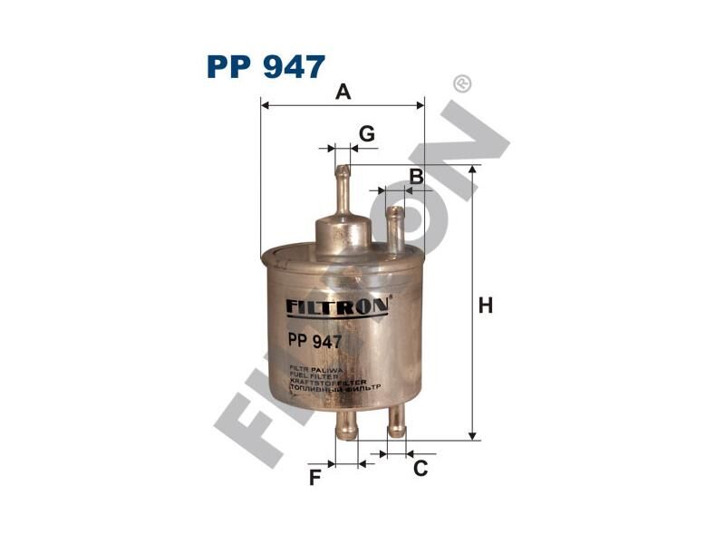 YAKIT FİLTRESİ M.BENZ 168 414 97-