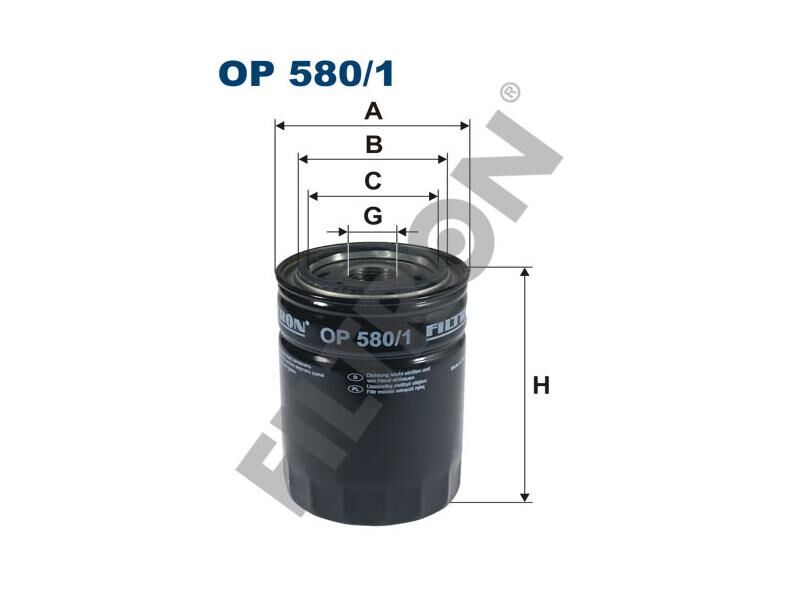 YAĞ FİLTRESİ LAND 88 109 SERIES 63-