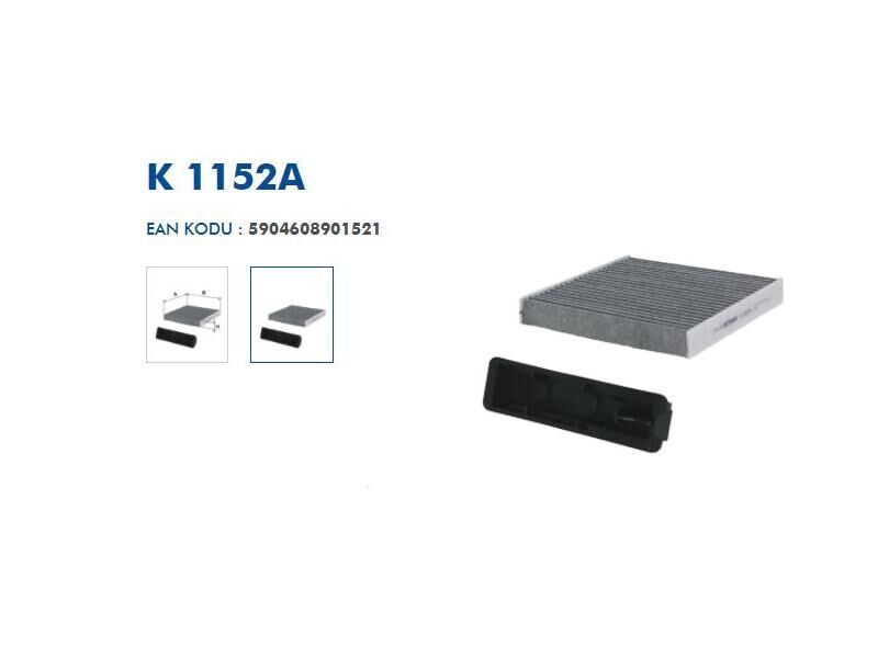 K.POLEN FİLTRESİ RENAULT CLIO3 DUSTER1 LOGAN MODUS SANDERO TWINGO 04-