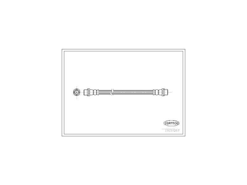 FREN HORTUMU ARKA VAG T5 T6 03-