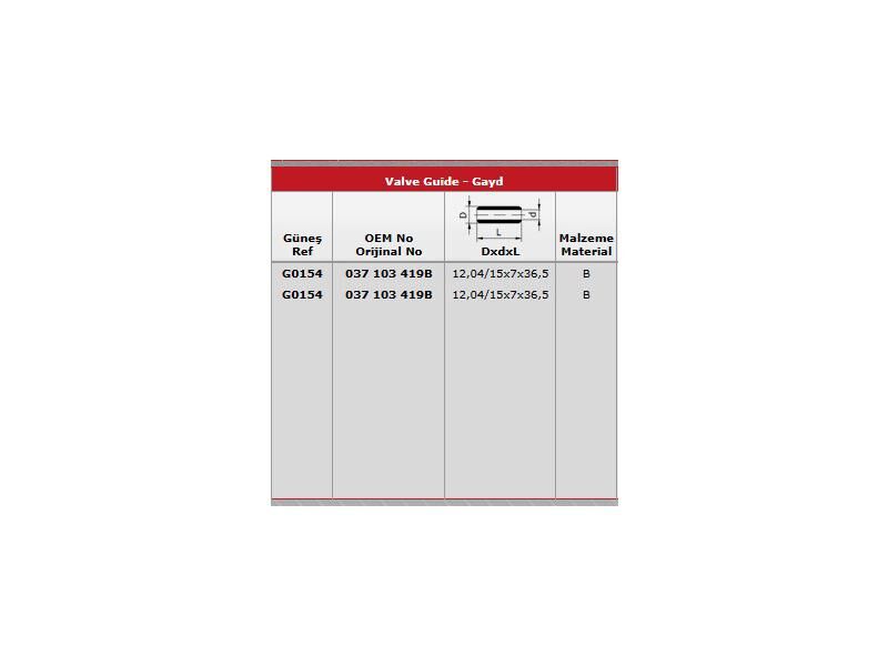 GAYD IN.4 EX.4 VAG 80 A3 A4 A6 GO3-4 T4 92-06