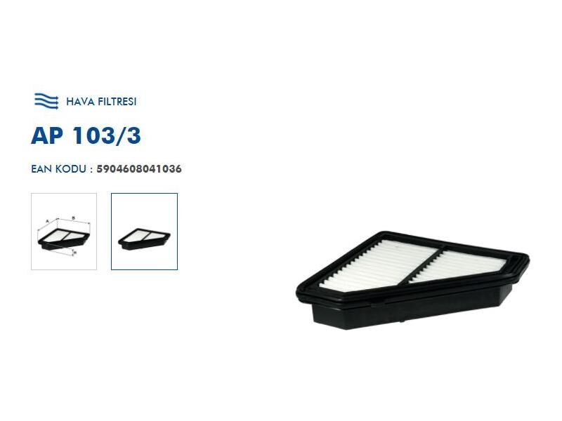 HAVA FİLTRESİ HONDA CIVIC 9 12-