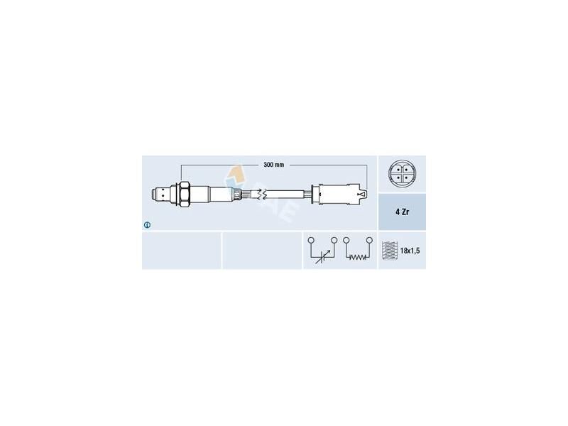 LAMBDA SENSÖRÜ BMW N62 73 01-