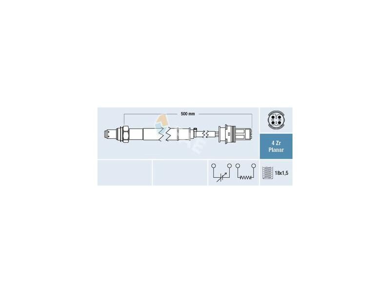 LAMBDA SENSÖRÜ BMW N52 53 54 04-