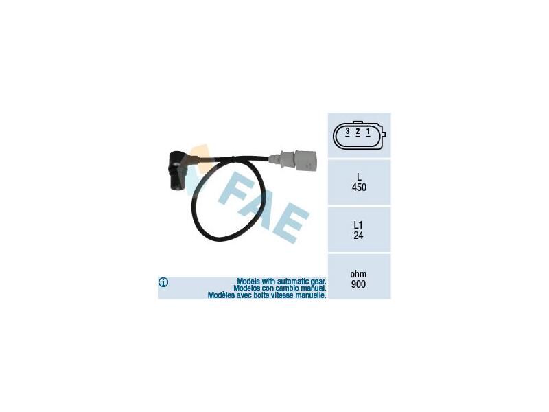 KRANK DEVİR SENSÖRÜ VAG A4 A6 A8 GO4-5 PAS T4 T5 96-