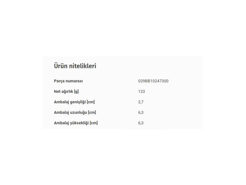 KOL BURCU VAG 80 A3 A4 A6 BO1 CAD2 GO3-4 PAS T4 91-