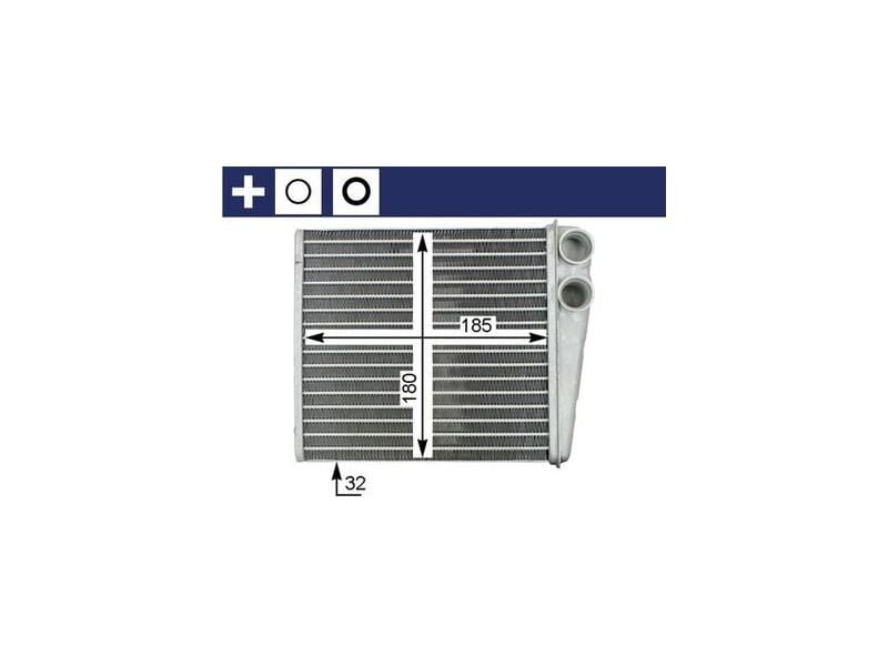 KALORİFER RADYATÖRÜ VAG A3 Q3 TT CAD3-4 CC GO5-6 JET3-4 PAS TIGUAN 99-21