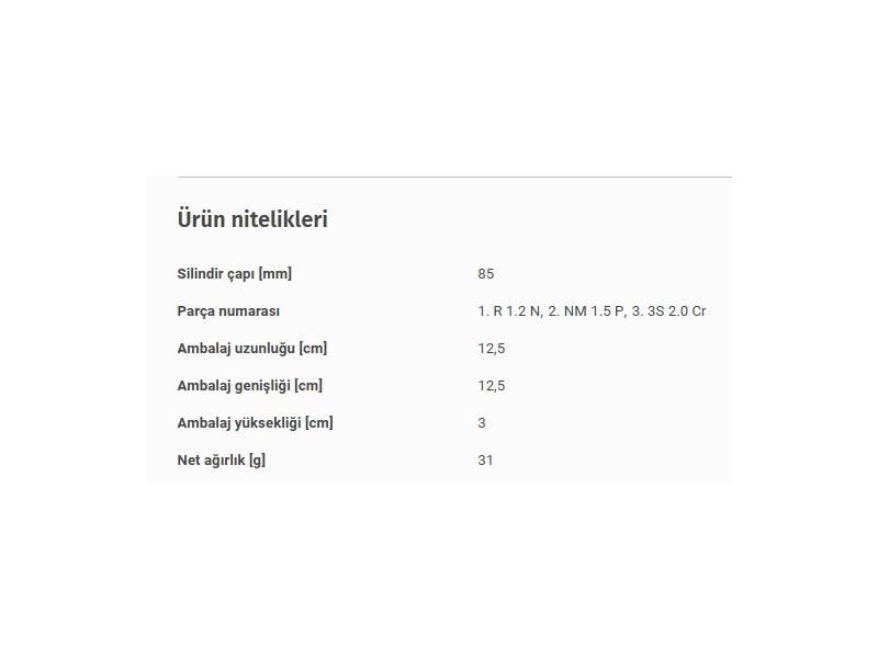 SEGMAN SETİ 85,00MM BMW E36 46 97-03