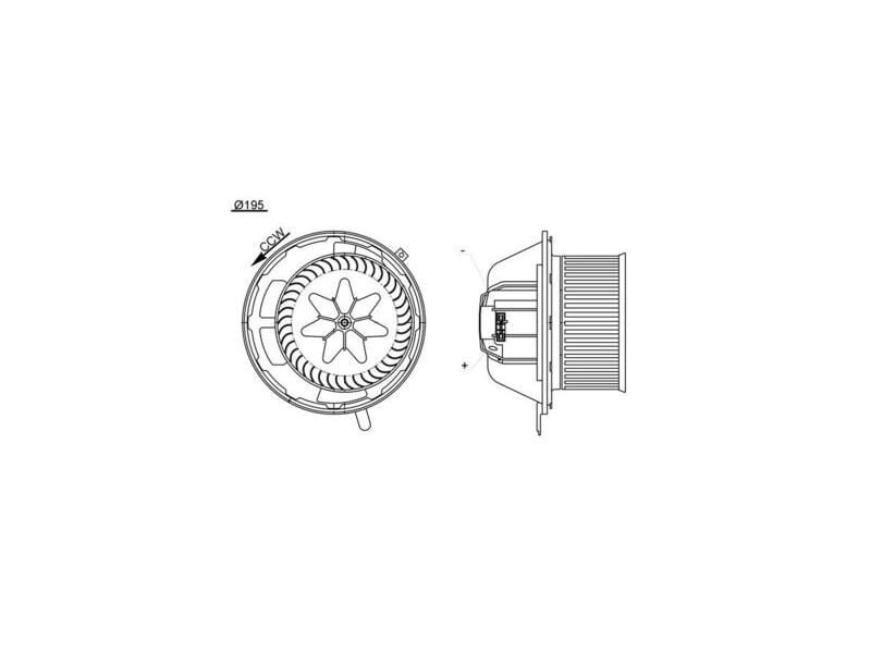KALORİFER MOTORU BMW E81 82 84 87 88 89 90 91 92 93 F25 26 04-13