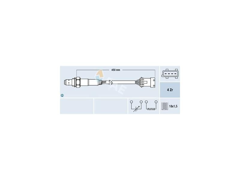 LAMBDA SENSÖRÜ BMW M50 53 55 56 57 58 59 60 06-