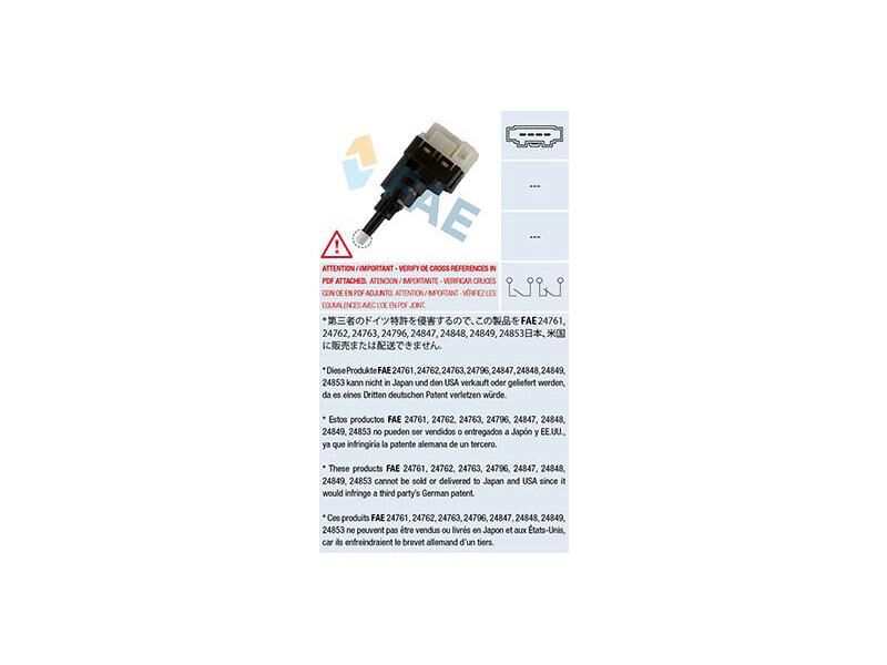 FREN MÜŞÜRÜ VAG A3 A4 A6 CAD3 GO4-5 JET3 PAS 97-
