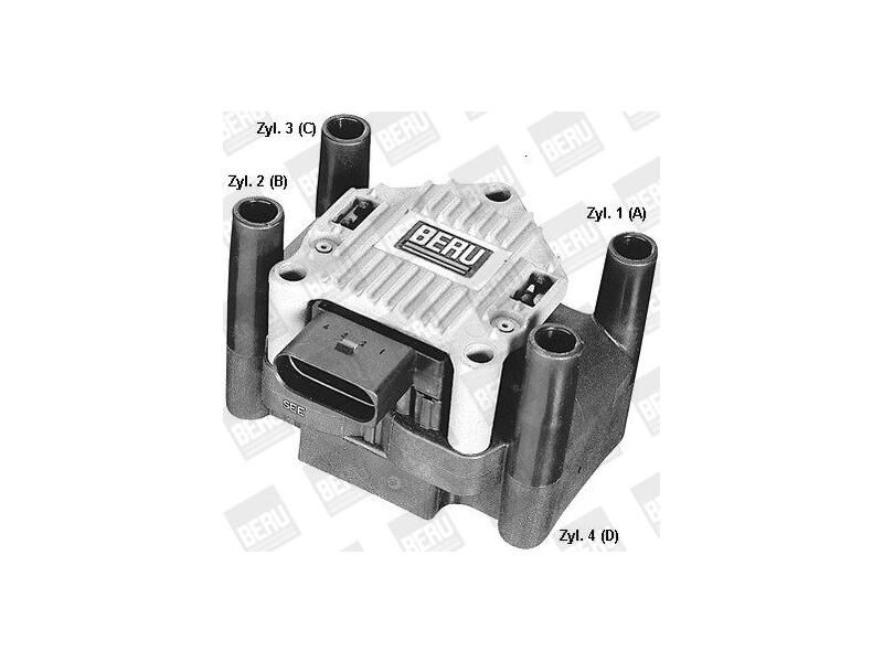 ATEŞLEME BOBİNİ VAG A1 A3 A4 BORA CAD.2-3 GO.4-5-6 T5 97-17