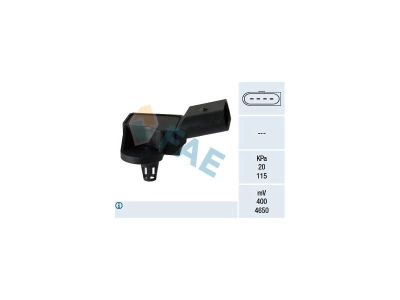 BASINÇ SENSÖRÜ EMME VAG 100 A4 A5 A6 Q3 PASSAT 92-