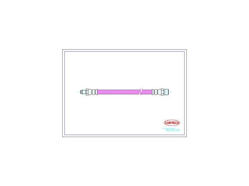 FREN HORTUMU ARKA M.BENZ 638 96-