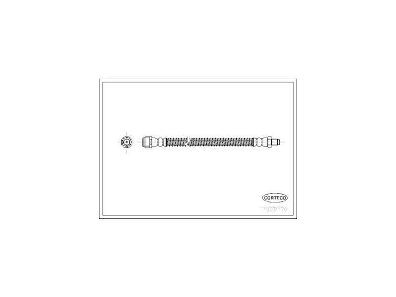 FREN HORTUMU ARKA M.BENZ 215 220 98-