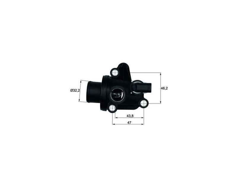TERMOSTAT 87°C M.BENZ 168 414 97-06