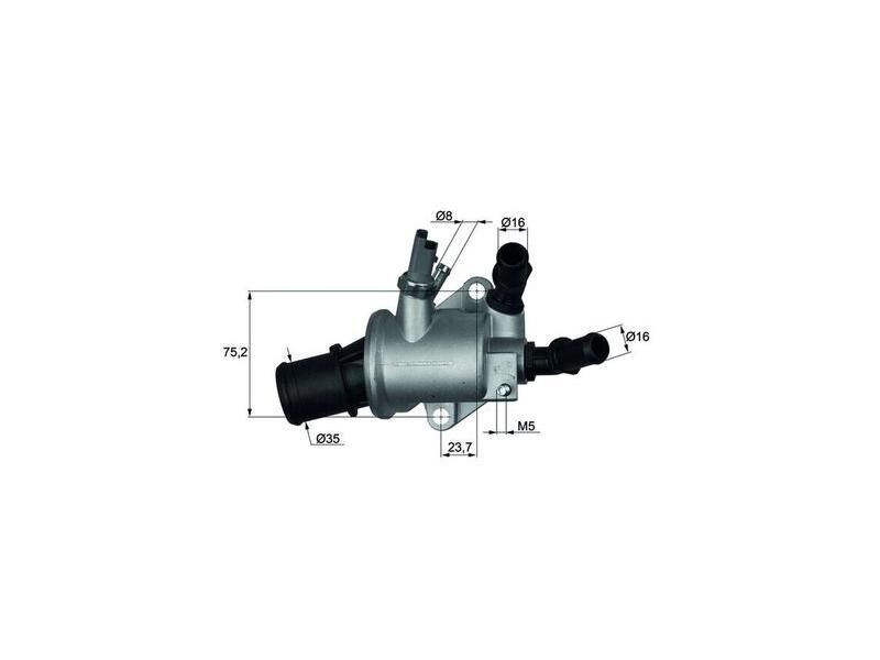TERMOSTAT 88°C OPEL AST.H VEC.C ZAF.A 04-11