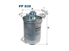 YAKIT FİLTRESİ  VAG GO2-3 JET2 LT PAS PO2 T3 T4 83-
