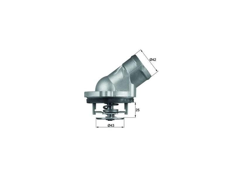 TERMOSTAT 87°C M.BENZ 112 113 97-17