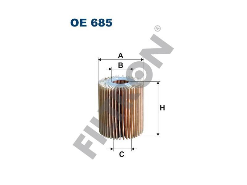 YAĞ FİLTRESİ TOYOTA AURIS1-2 AVENSIS2-3 COROLLA9-10 L.CRUISER RAV4 TUNDRA 05-
