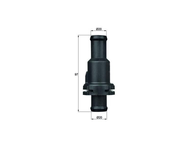 TERMOSTAT 80°C VAG A6 A8 GO5-6 JET2-3 PAS 89-19