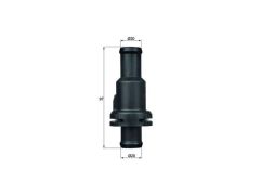 TERMOSTAT 80°C VAG A6 A8 GO5-6 JET2-3 PAS 89-19