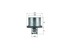 TERMOSTAT 89°C VAG CAYENNE 07-11