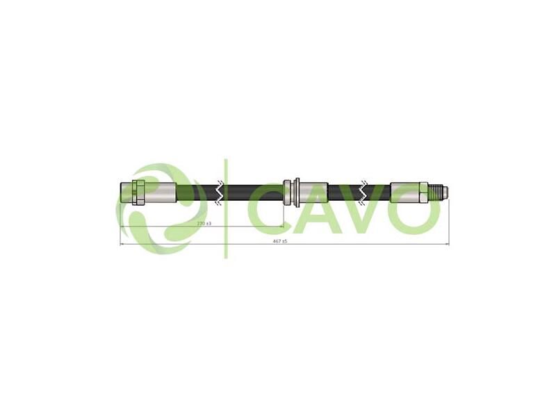 FREN HORTUMU ARKA BMW F15 16 E70 71 72 85 86 07-21
