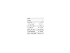 KOL YATAK 0,25 TK. OPEL AST.G-H COR.C-D MER.A 04-