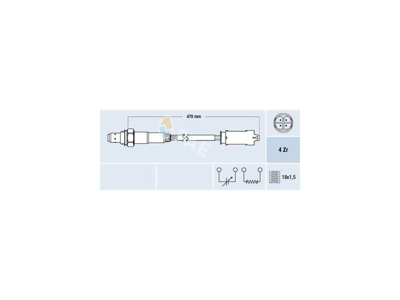 LAMBDA SENSÖRÜ BMW N42 46 62 01-