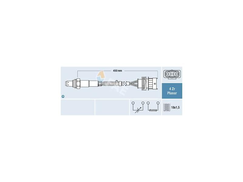 LAMBDA SENSÖRÜ OPEL AST.J COR.D INS.A 09-15