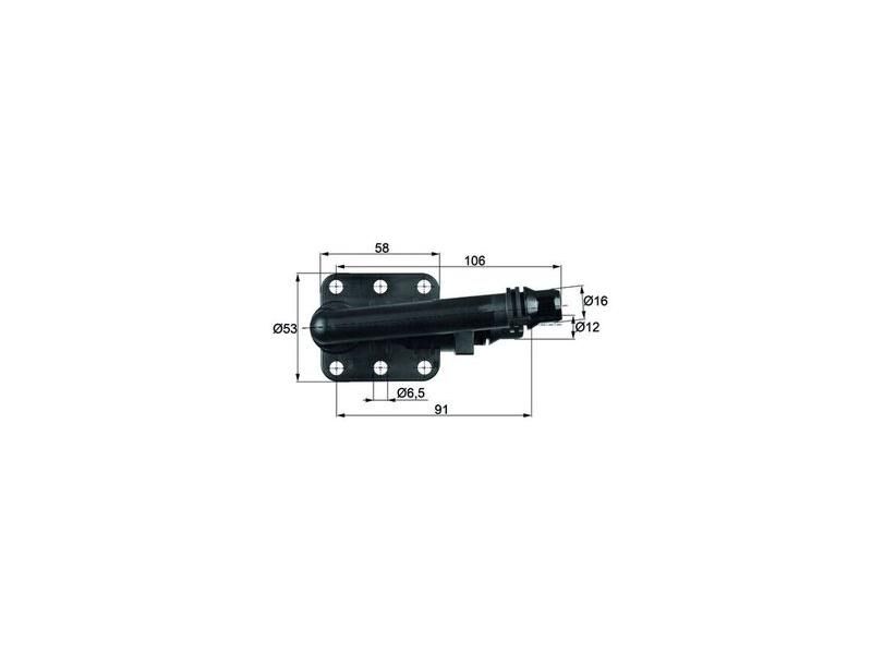 TERMOSTAT 82°C BMW E60 61 63 64 65 66 67 01-11