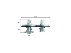 TERMOSTAT 83°C LKW M.BENZ ACTROS ANTOS AROCS ATEGO3