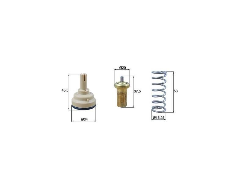 TERMOSTAT 95°C VAG GO6 JET4 TIGUAN 08-19