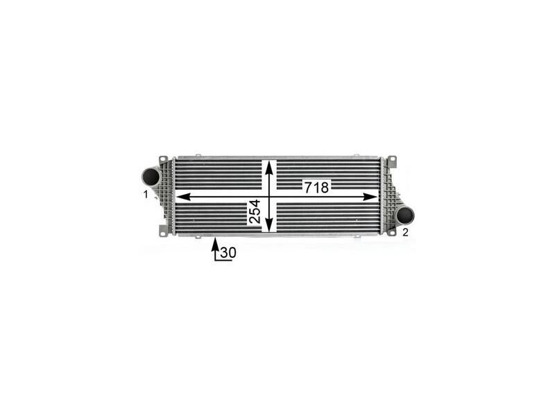 TURBO RADYATÖRÜ M.BENZ 901 902 903 904 905 VAG LT28-35,46 95-07