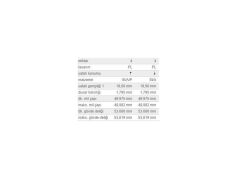 KOL YATAK STD TK. BMW B4820A-B  13-
