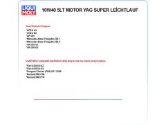 10W40 5LT MOTOR YAĞ SUPER LEİCHTLAUF