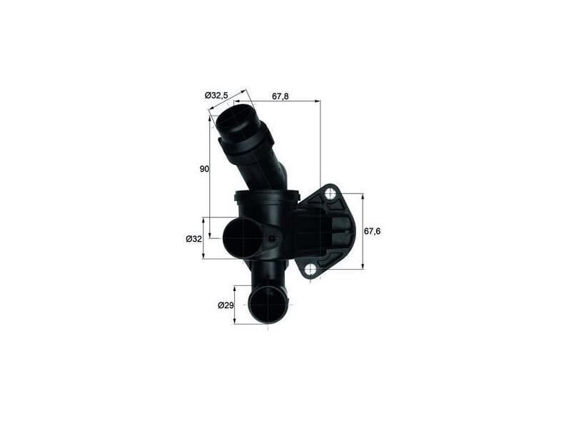 TERMOSTAT 87°C VAG A3 A4 A6 02-21