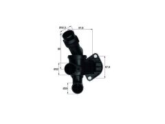 TERMOSTAT 87°C VAG A3 A4 A6 02-21