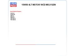 15W50 4LT MOTOR YAĞ MOLYGEN