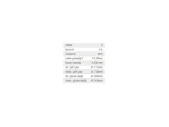 ANA YATAK 0,25 TK. VAG A1 A3 CAD3 GO5-6 JET4 PO5 10-